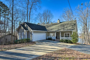 Lavonia Lake House with Private Dock and Bonfire!